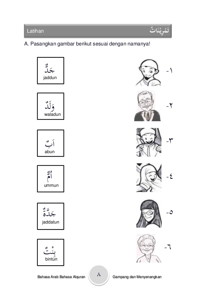 Menguasai Bahasa Arab untuk Anak Kelas 4 SD Panduan Soal dan Jawaban Menguasai Bahasa Arab untuk Anak Kelas 4 SD Panduan Soal dan Jawaban