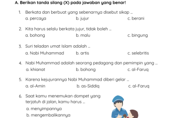 Soal Agama Kelas 2 Semester 2 2021 - Piffle me