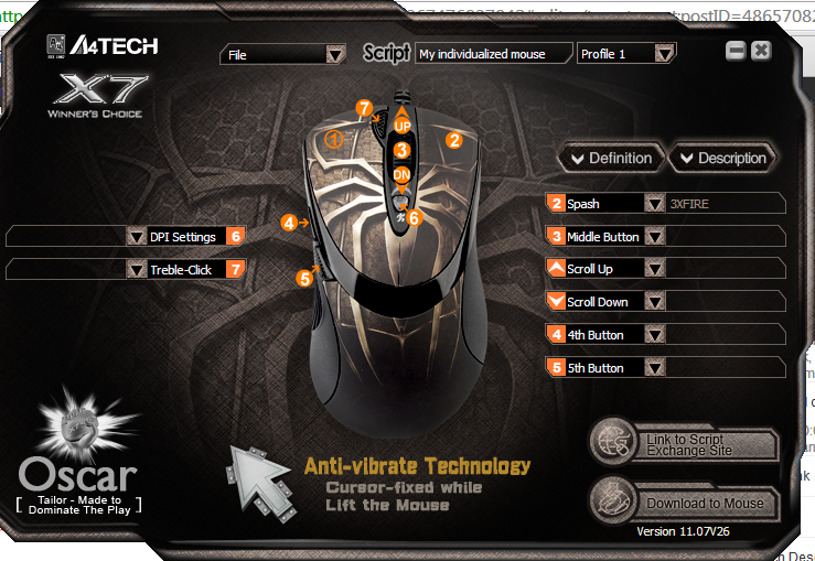 Settingan Macro X7 SG Tercepat